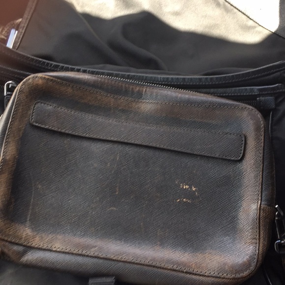 prada clutch men